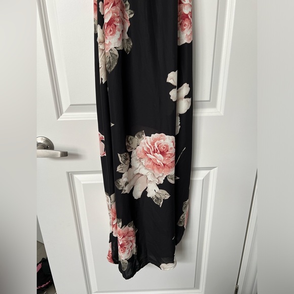 dynamite high low wrap dress size small floral - Picture 10 of 13